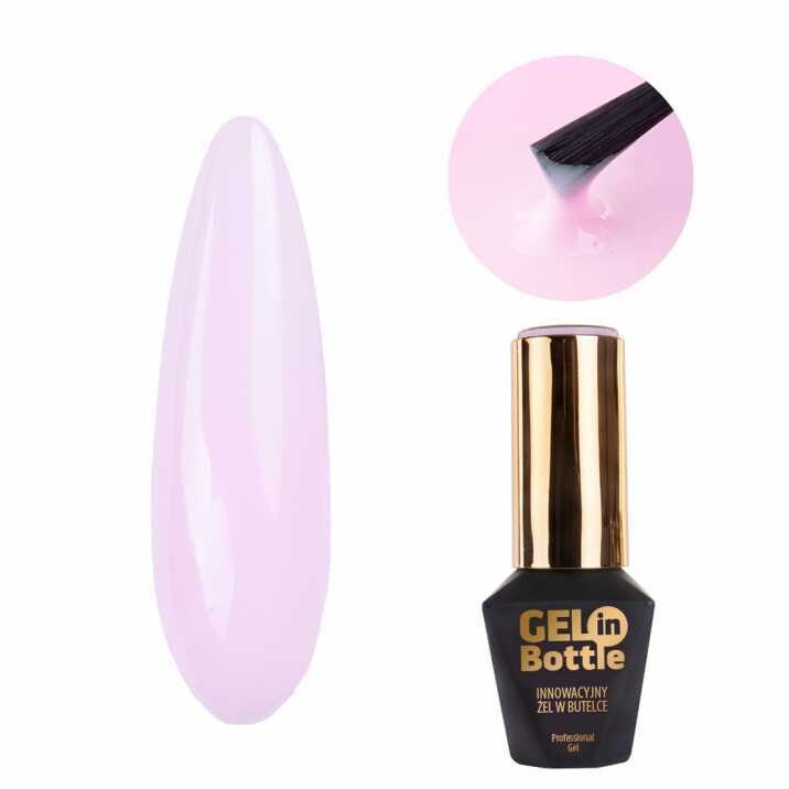 Molly Lac Gel In Bottle Gel de Construcción de Uñas 10ml Icy Pink