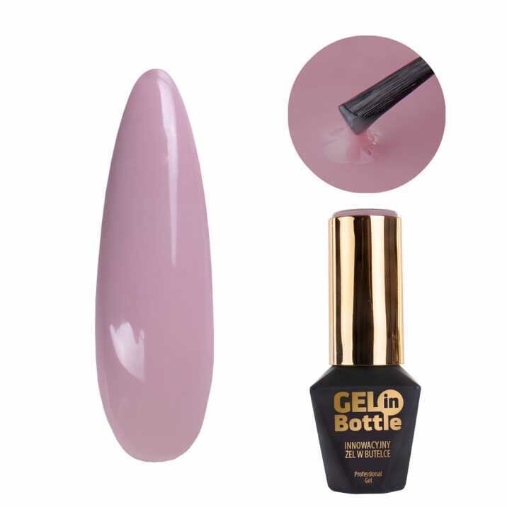 Molly Lac Gel In Bottle Gel de Construcción de Uñas 10ml Nacked