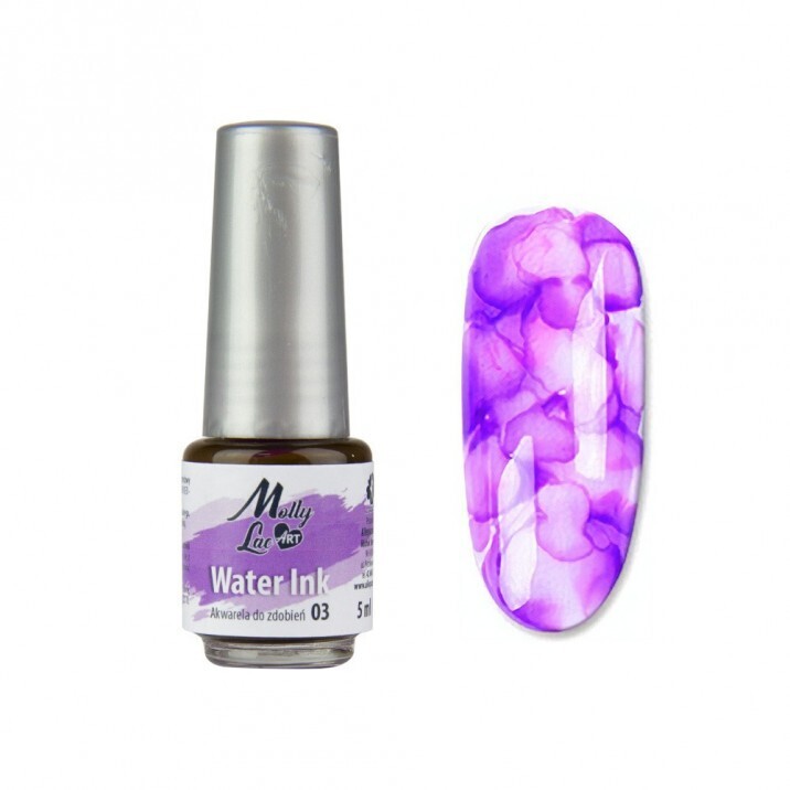 Molly Lac Water Ink 03 - Tinta al Agua Para Decoración de Uñas 5ml