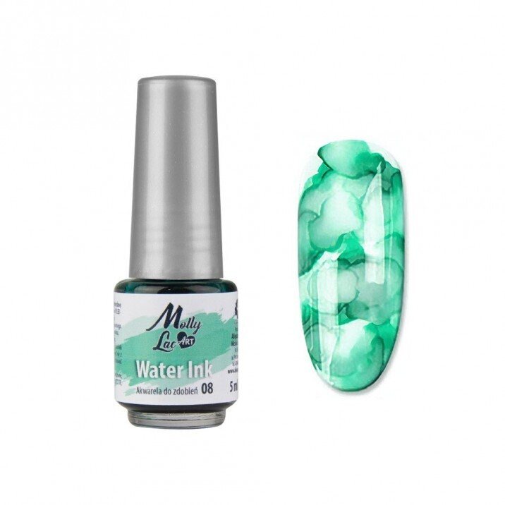 Molly Lac Water Ink 08 - Tinta al Agua Para Decoración de Uñas 5ml