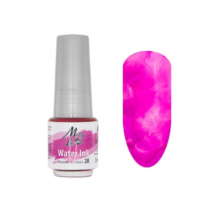 Molly Lac Water Ink 28 - Tinta al Agua Para Decoración de Uñas 5ml