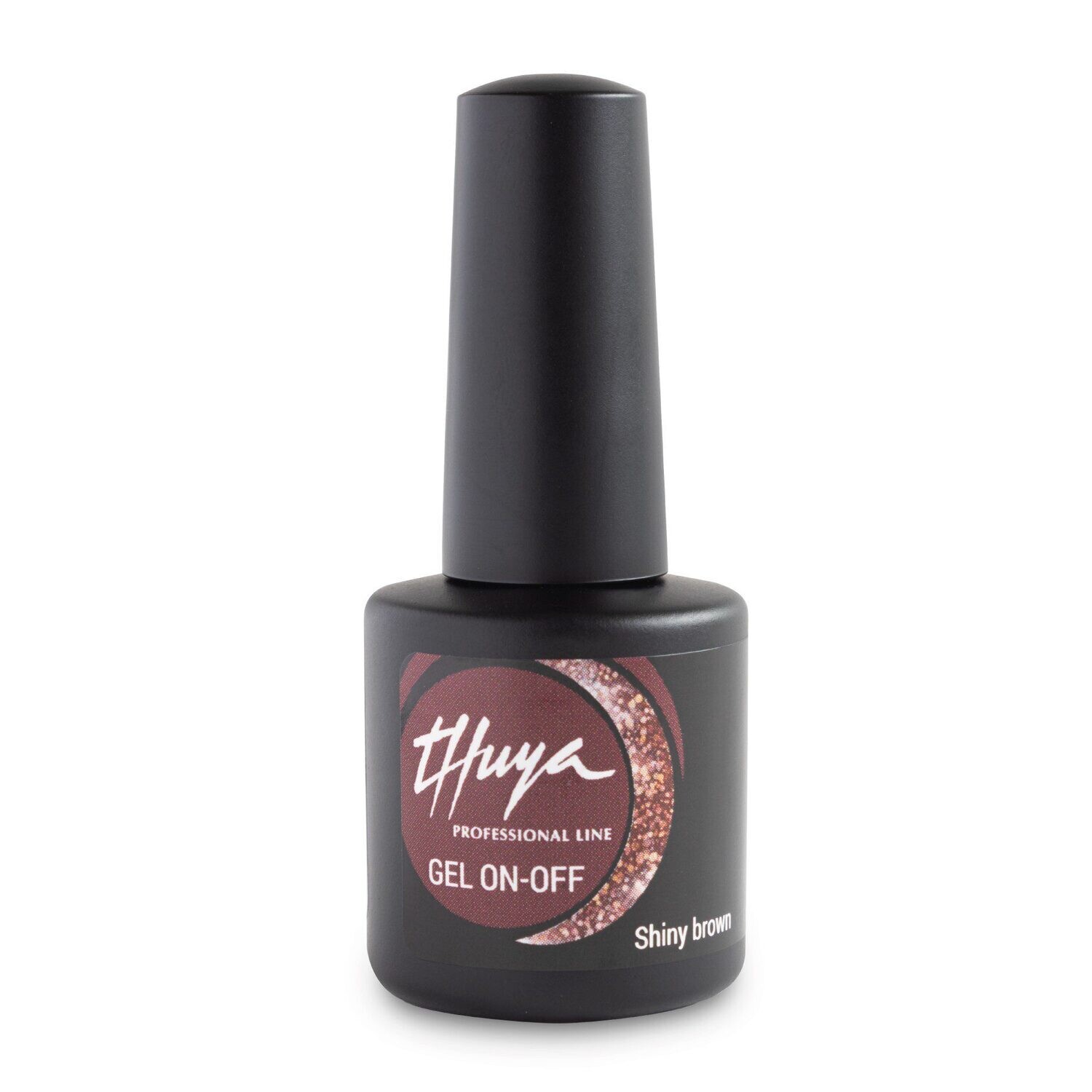 Thuya Esmalte Permanente Gel On-Off Shinny Brown 7ml