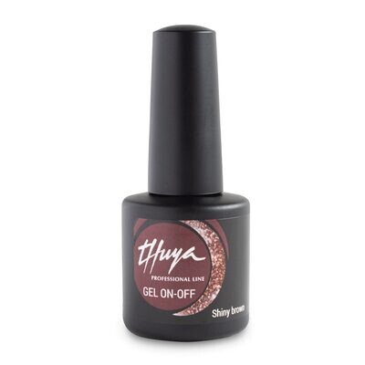 Thuya Esmalte Permanente Gel On-Off Shinny Brown 7ml