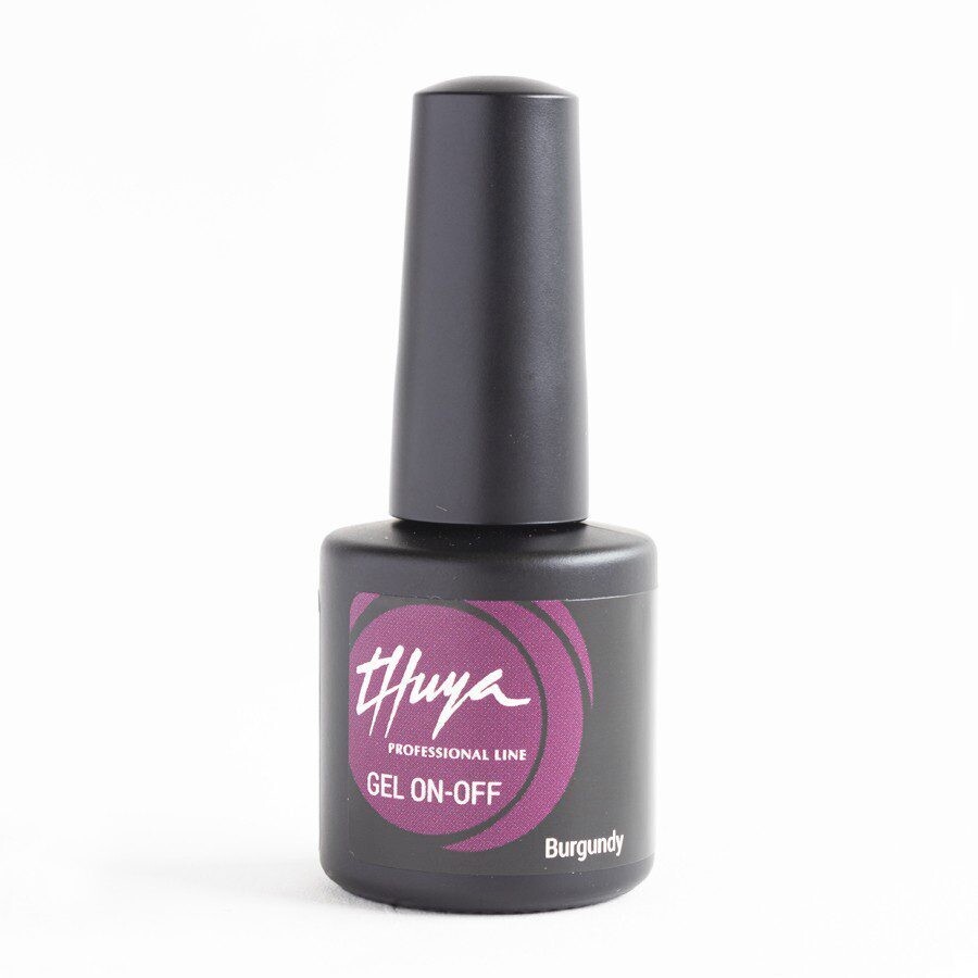 Thuya Esmalte Permanente Gel On-Off Burgundy 7ml