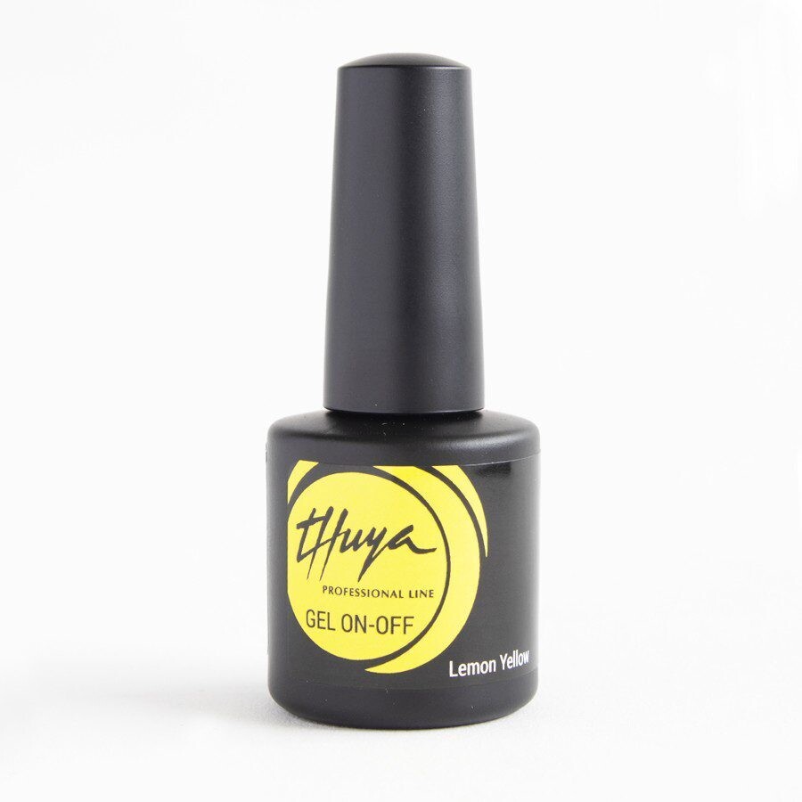 Thuya Esmalte Permanente Gel On-Off  Lemon Yellow 7ml