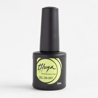 Thuya Esmalte Permanente Gel On-Off Lime 7ml