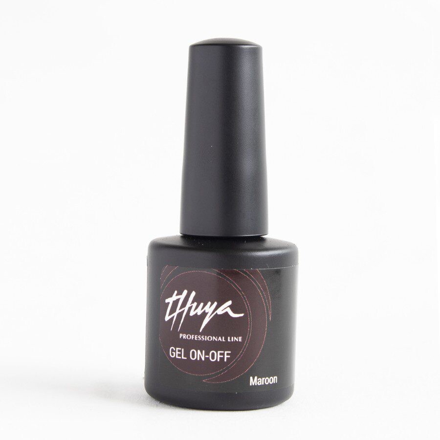 Thuya Esmalte Permanente Gel On-Off Maroon 7ml