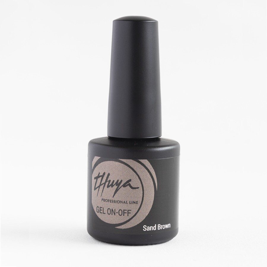 Thuya Esmalte Permanente Gel On-Off  Sand Brown 7ml