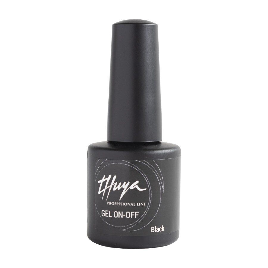 Thuya Esmalte Permanente Gel On-Off  Black 7ml