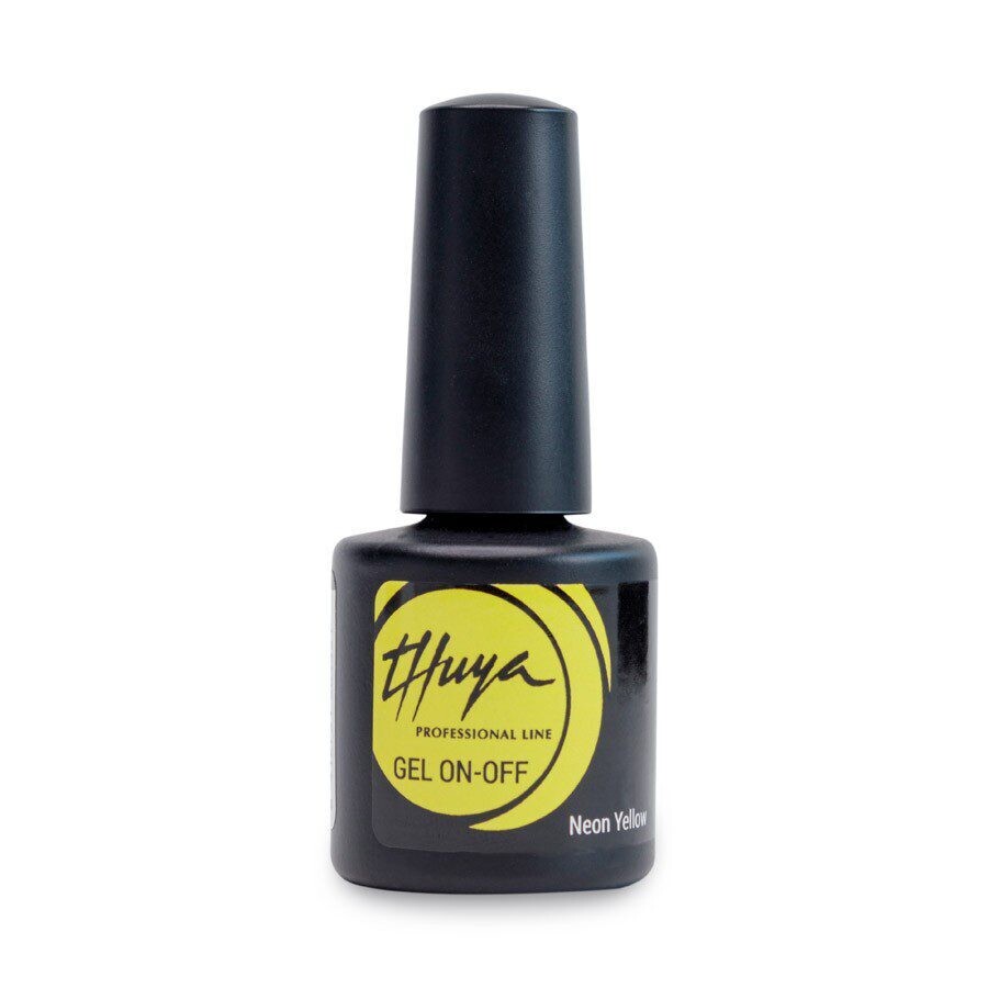 Thuya Esmalte Permanente Gel On-Off  Neón Yellow 7ml
