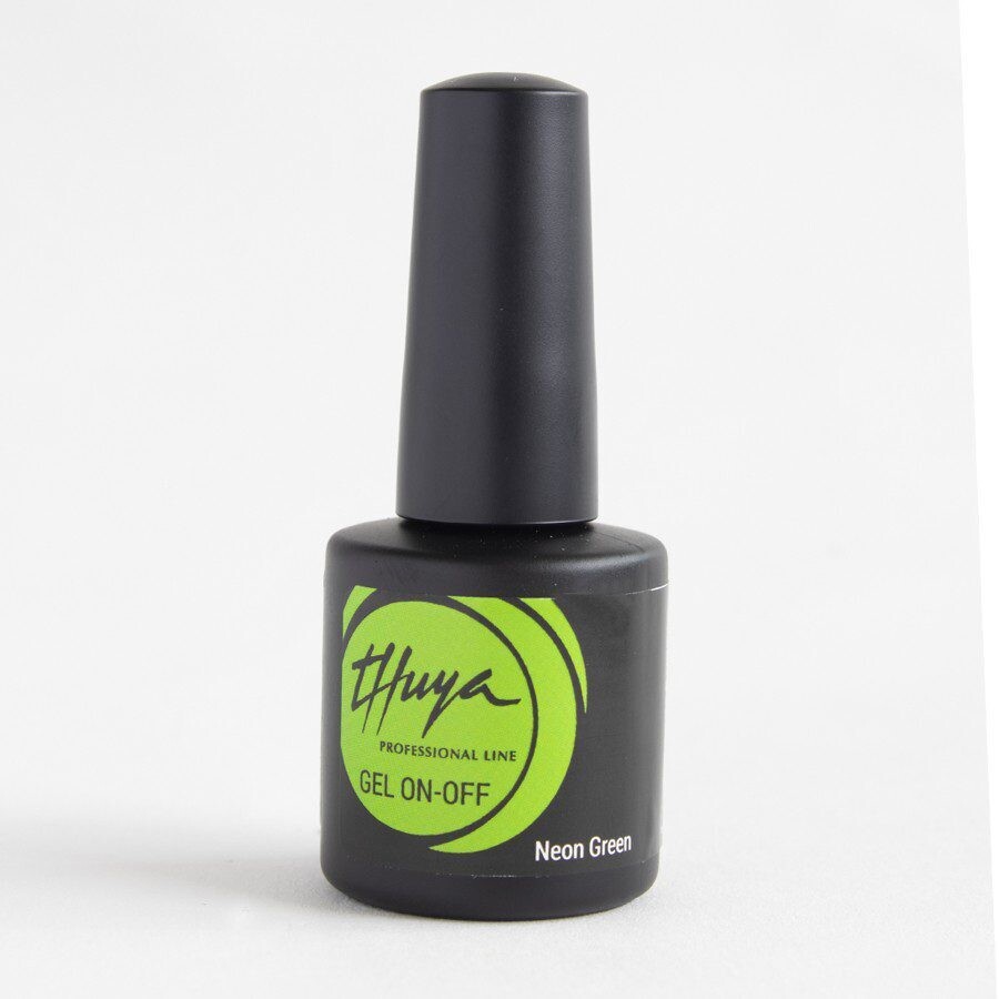 Thuya Esmalte Permanente Gel On-Off  Neón Green 7ml