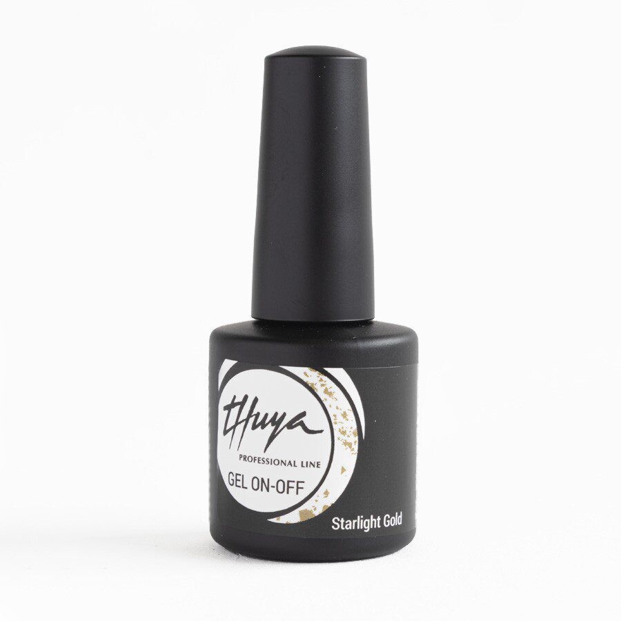 Thuya Esmalte Permanente Gel On-Off  Starlight Gold  7ml