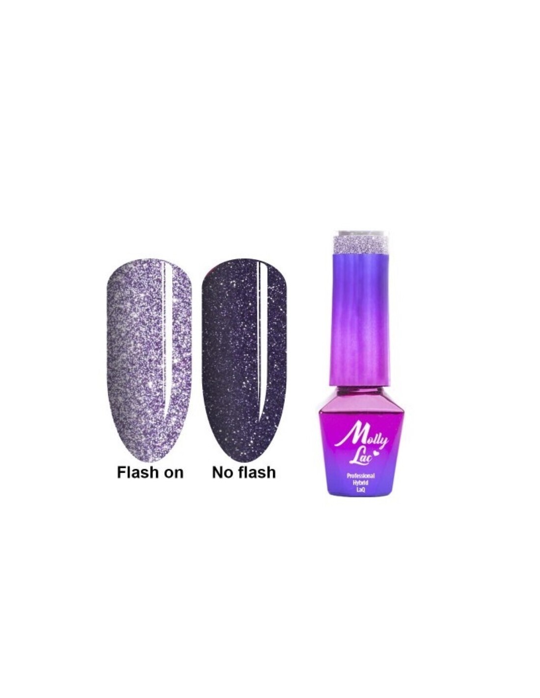 Molly Lac Esmalte semipermanente Flashing Lights 615 Queencess 5ml