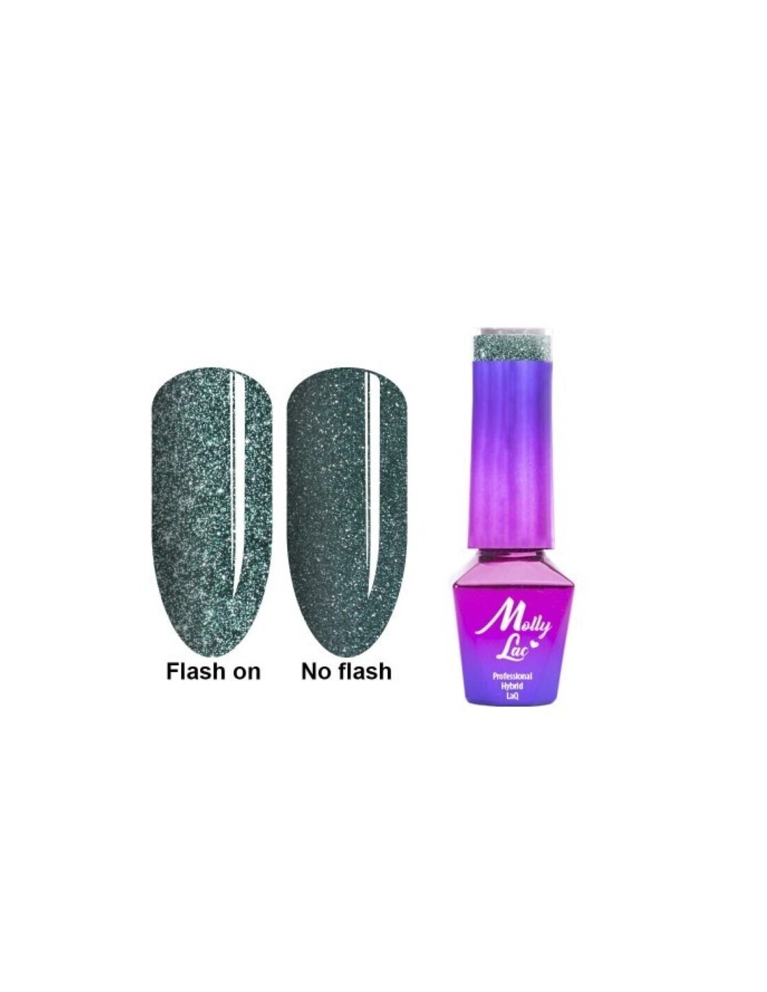 Molly Lac Esmalte semipermanente Flashing Lights 612 Poison Ivy 5ml