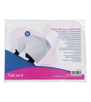 Sibel Protectores Cabezal Camilla Reposacabezas Abertura Facial 100PCS