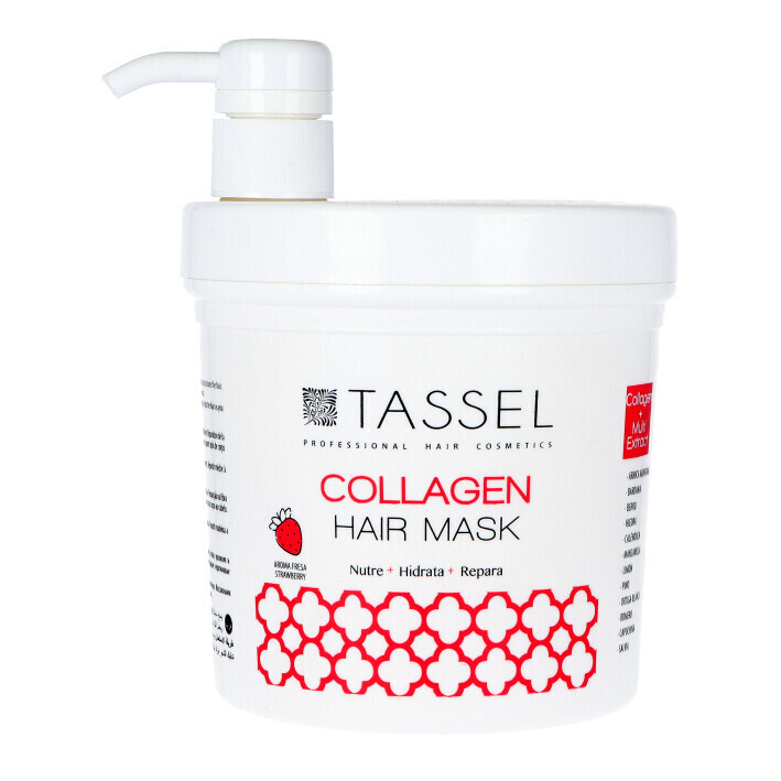 Tassel Mascarilla Collagen Hair Mask  aroma Fresa 1000ml