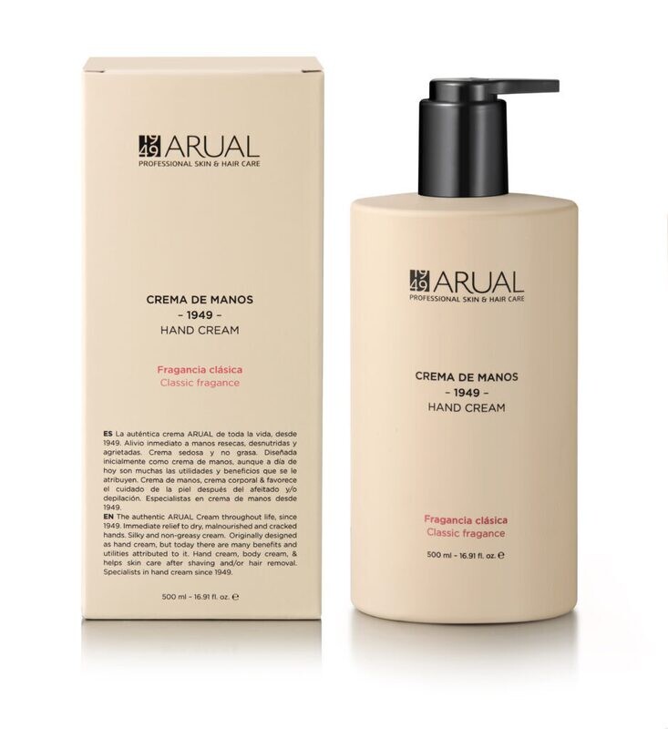 Arual Crema De Manos Clásica 500ml
