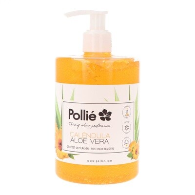 Pollie Gel Post Depilación Aloe Vera y Caléndula 500ml