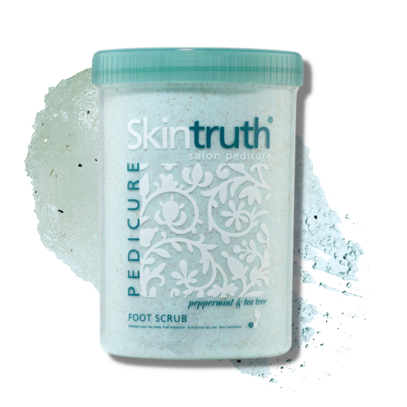 Skintruth Pedi Foot Scrub Exfoliante Para Pies  Con Árbol del Té y Menta 1200ml