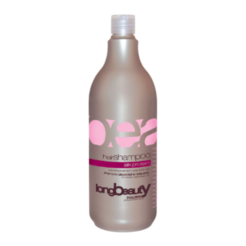 Longbeauty  Silk Protein Champú De Seda Para Cabellos Finos 1000ml
