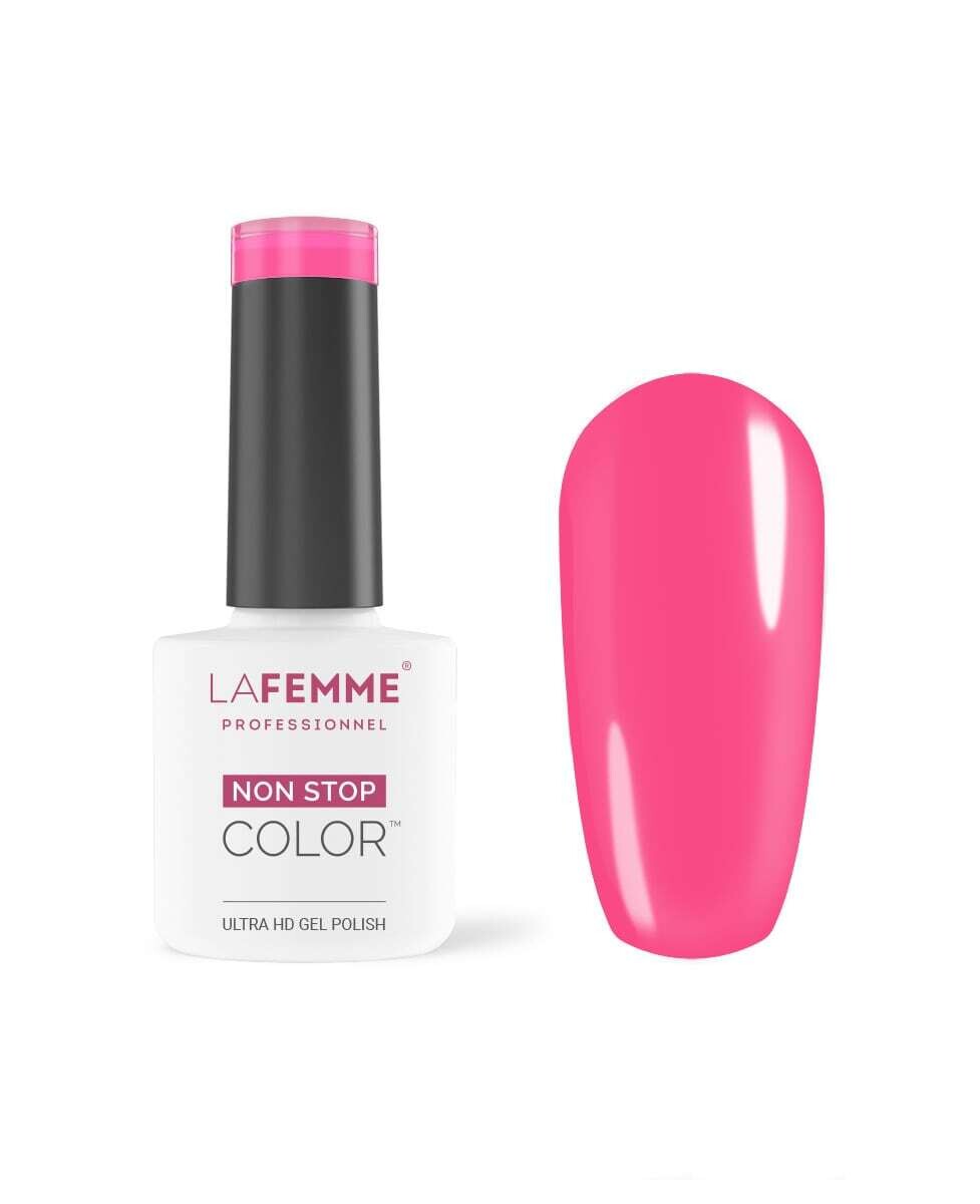 La Femme Esmalte Semipermanente Non-Stop Color Gel UV/LED  8g H306 Colección Tropical Addicted