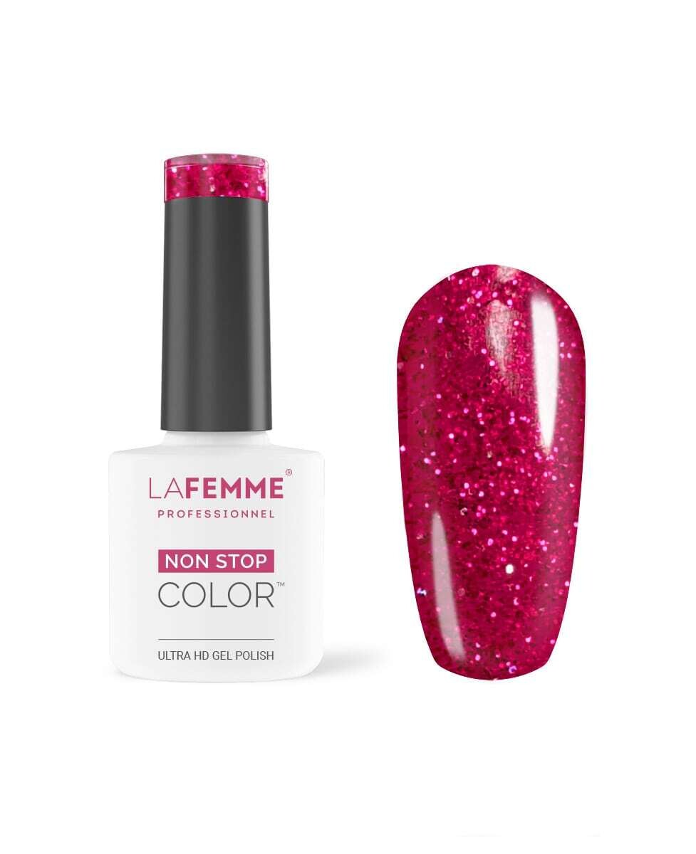 La Femme Esmalte Semipermanente Non-Stop Color Gel UV/LED  8g H307 Colección Tropical Addicted