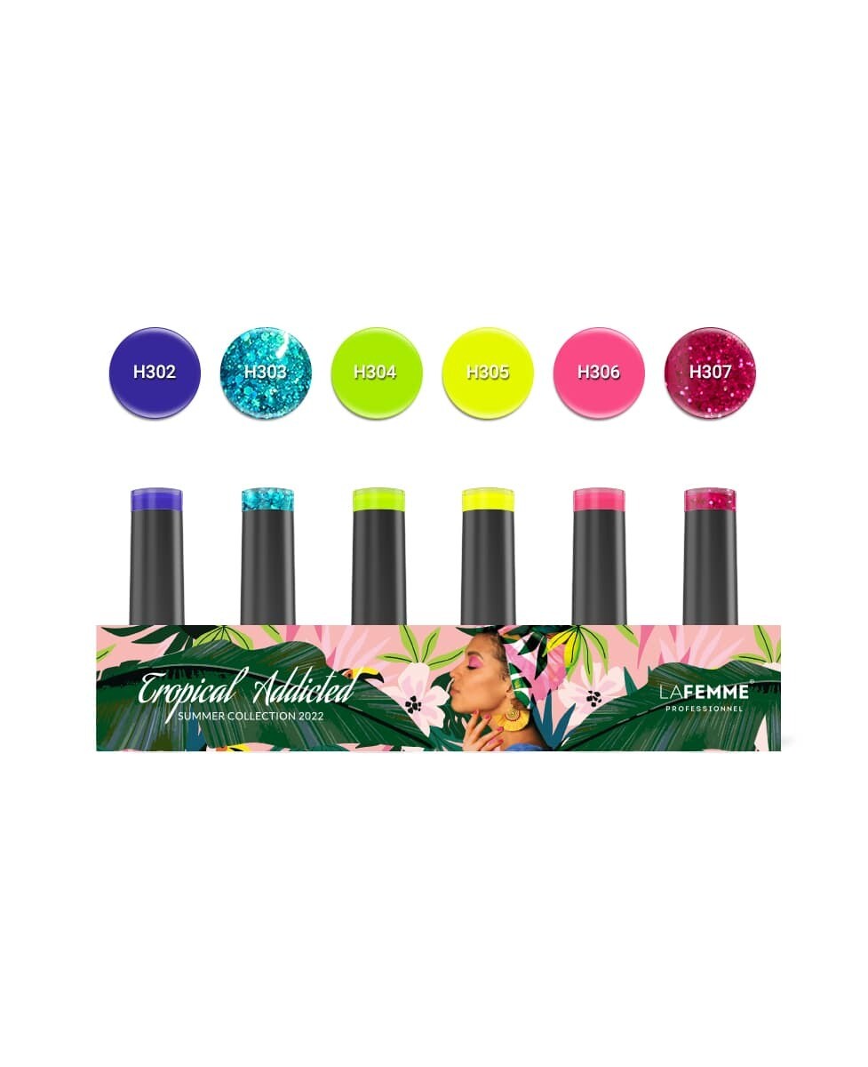 La Femme® Colección Tropical Addicted Set 5+1