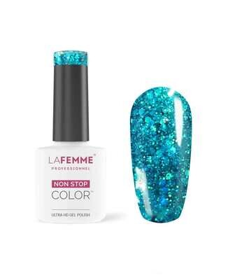 La Femme Esmalte Semipermanente Non-Stop Color Gel UV/LED  8g H303 Colección Tropical Addicted