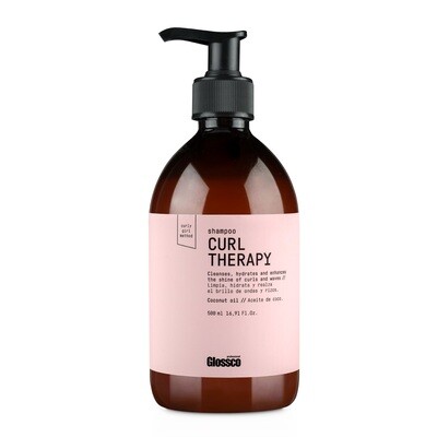 Glossco Curl Therapy Champú Para Pelo Rizado Con Aceite De Coco 500ml