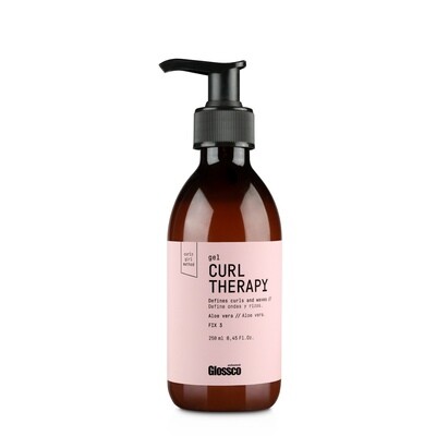 Glossco Curl Therapy Gel Activador De Rizos Método Curly Girl 250ml