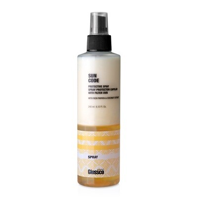 Glossco Sun Code Spray Protector Solar Para el cabello 240ml