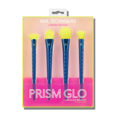 Real Techniques Prism Glo Luxe Glow Brush Kit de Brochas de Maquillaje