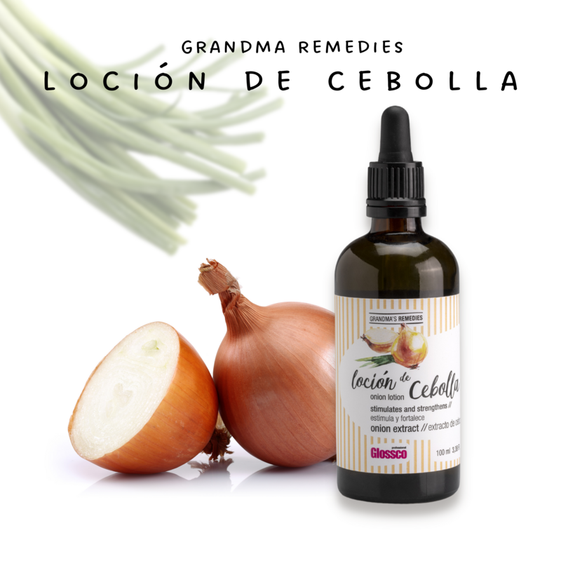 Glossco Loción de Cebolla Grandma Remedies 100ml