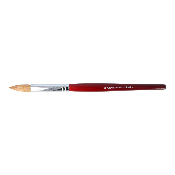 Pollie Pincel Para Uñas Acrílicas Kolinsky nº 16