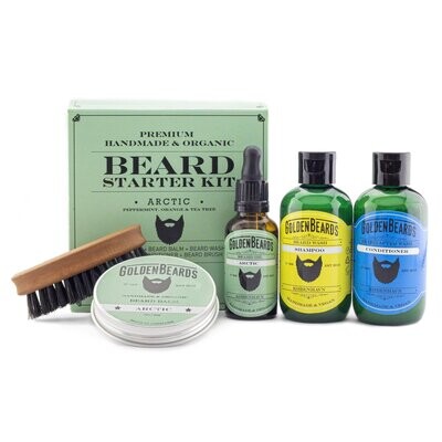 Golden Beards Starter Kit Arctic - Pack Cuidado Barba