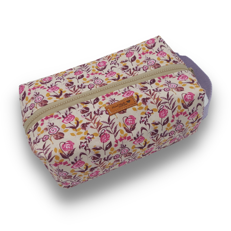 Neceser  Box Hecho a Mano Karynbags Josianne Framboise