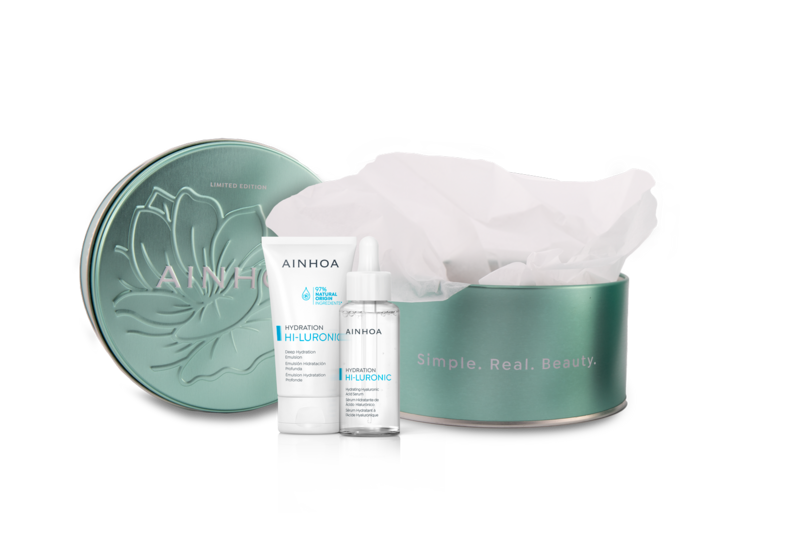 Ainhoa Hi-Luronic Gift Pack Regalo Navidad 2023 Crema Fluida + sérum