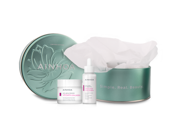 Ainhoa Vegan Collagen+ Pack Regalo Navidad 2023 Crema + Sérum