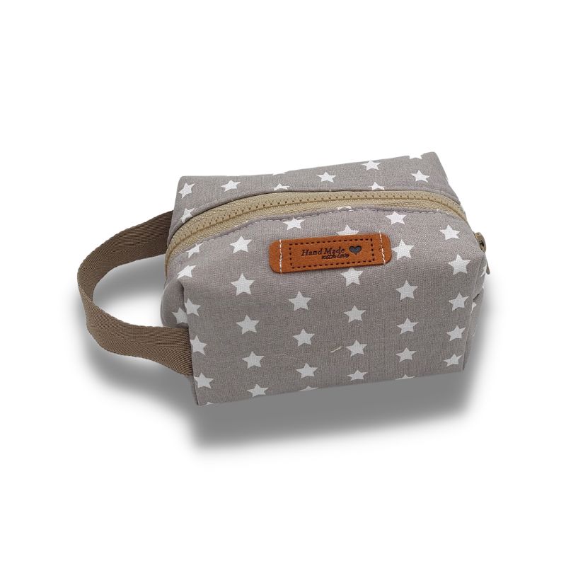 Neceser  Box Hecho a Mano Karynbags Etoiles Beige - Pequeño