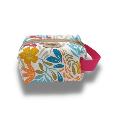 Neceser Box Hecho a Mano Karynbags Floral Exotic - Pequeño Neceser Box Hecho a Mano Karynbags Floral Exotic - Pequeño