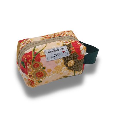 Neceser  Box Hecho a Mano Karynbags Ikebana Ivoire- Pequeño