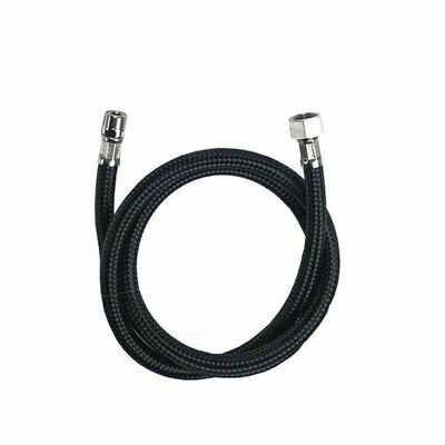 Tubo manguera para grifo de lavacabezas en nylon color negro Tubo manguera para grifo de lavacabezas en nylon color negro