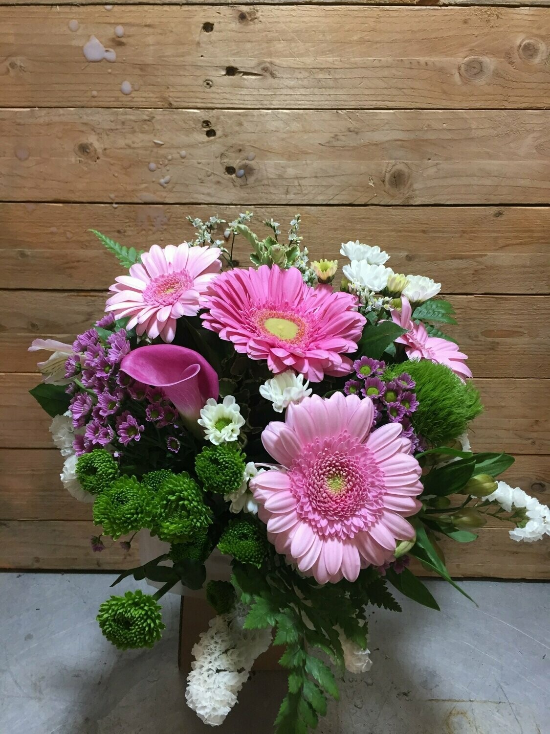 Boquet de flors naturals Pink.