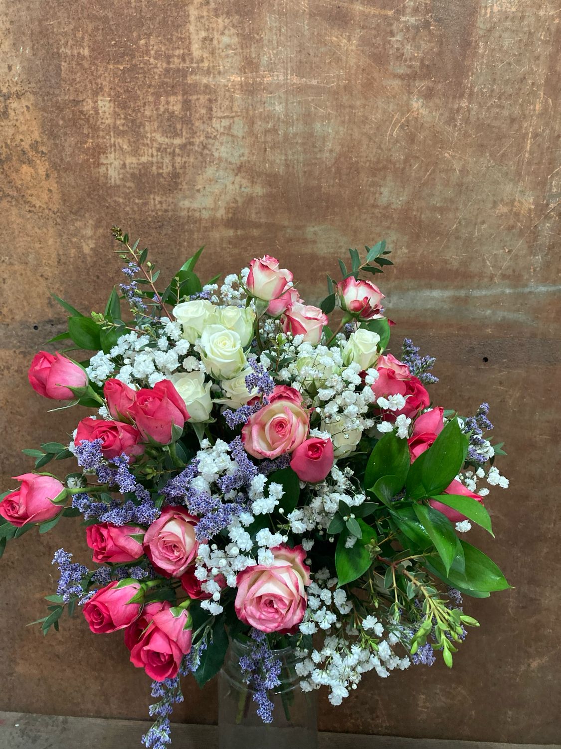 Ram  de flors roses ramificades