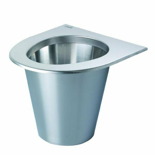 Ensemble  : seau + assise inox courte