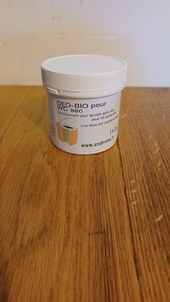Désodorisant DEO-BIO pour WC sec