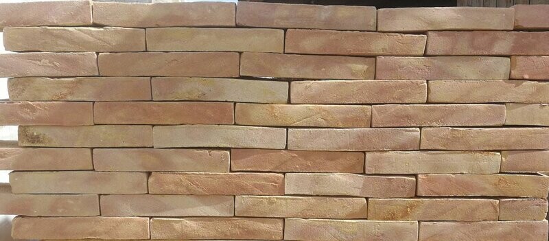 Italian Bruge Hand Made Real Clay Brick Slips