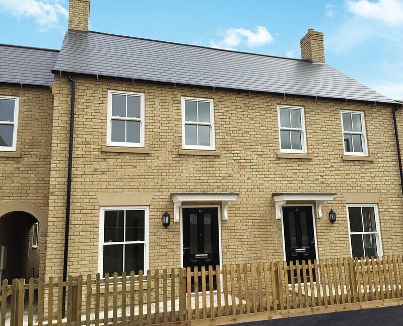 London Yellow Multi Hand Made Real Clay Brick Slips Sample Pack