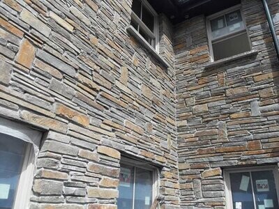 Blue Pennant Stone - Semi-Coursed Parallel Walling (100-125mm)