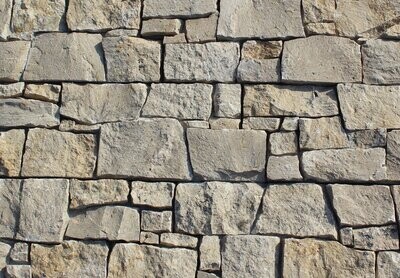 Stone Panel System - 'Yorkstone' Real Stone Cladding Panels (Full Crate)